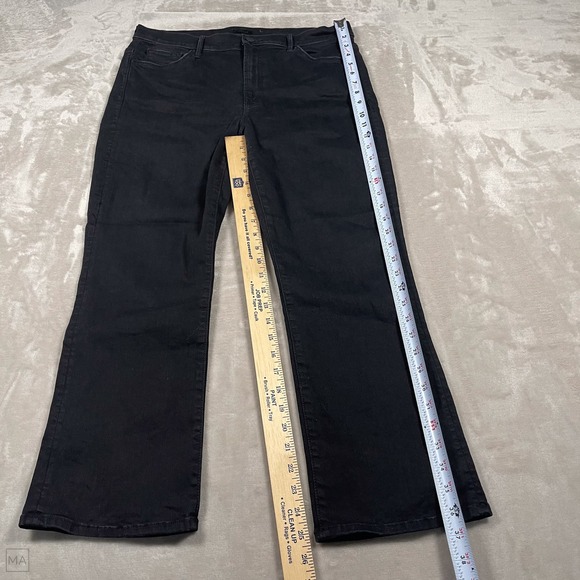 Mother Women's Jeans The Insider Crop Minimalist Casual 32 Black - Picture 7 of 10